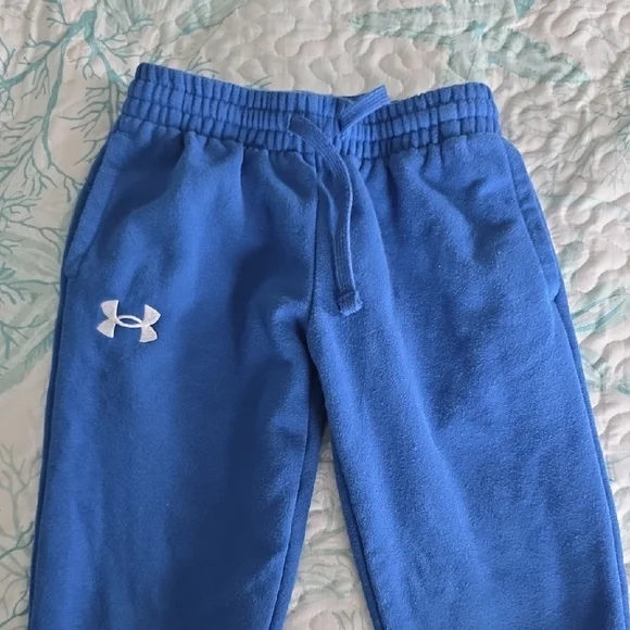 Under Armour Kids Royal Blue Sweatpants - Picture 4 of 4